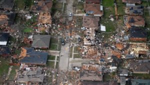 Destructions of New Orleans Tornado