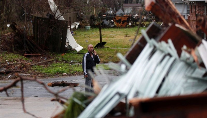 Destructions of New Orleans Tornado