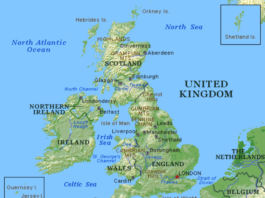 What Countries are in the UK MAP of the United Kingdom